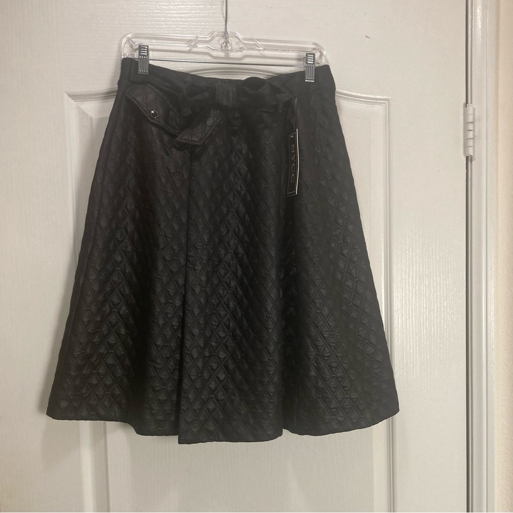 NYCC Black Quilted Skirt size XL